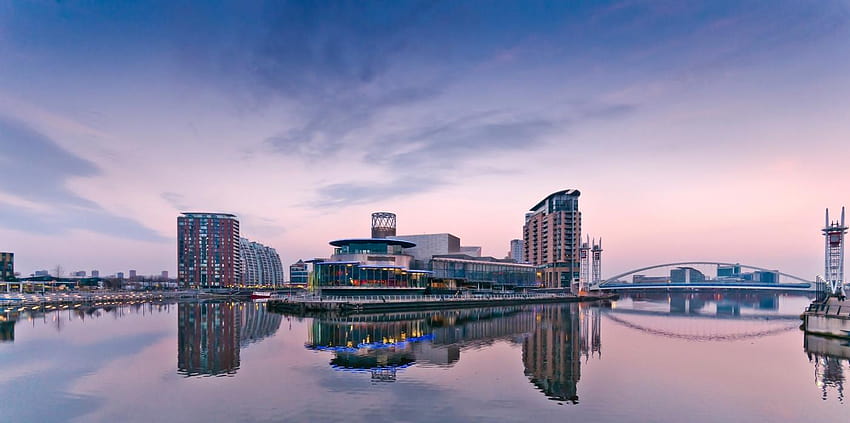 Show us the most beautiful places in your town, salford quays HD wallpaper