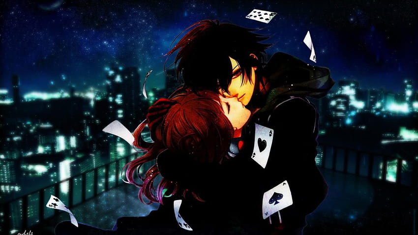 Wallpaper kiss, couple, romance, anastasia, kadoc zemlupus, anime desktop  wallpaper, hd image, picture, background, 167bd8