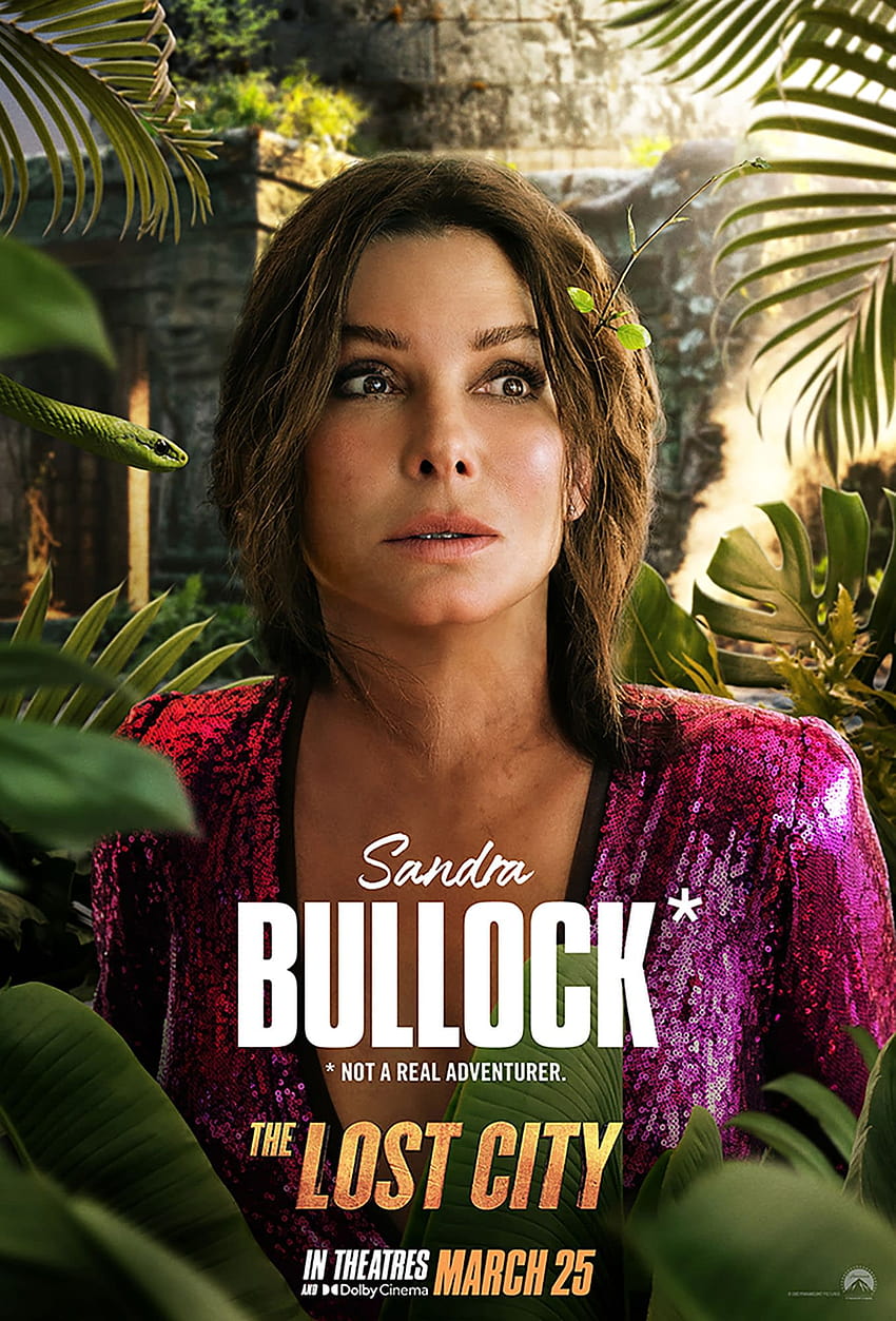 The Lost City: New Character Posters Released For Bullock, Tatum Film, the lost city movie HD phone wallpaper