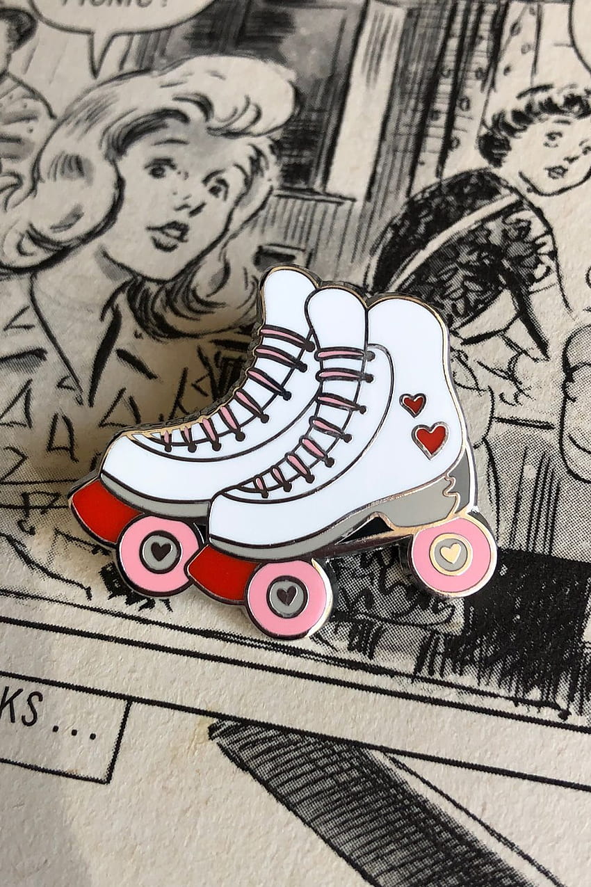 Rocking Rollerskates Pin HD phone wallpaper