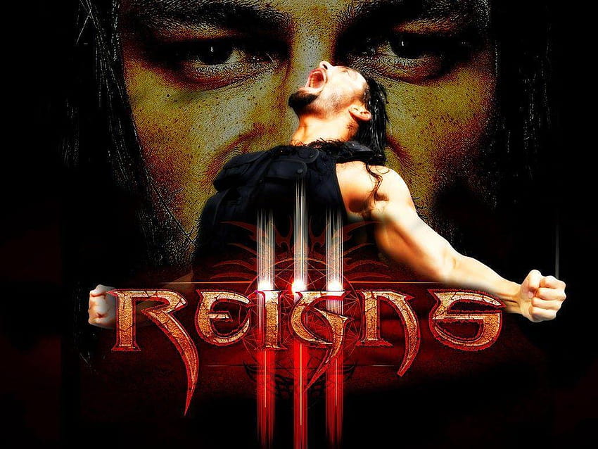 WWE Roman Reigns, Roma hükümdarları logosu HD duvar kağıdı