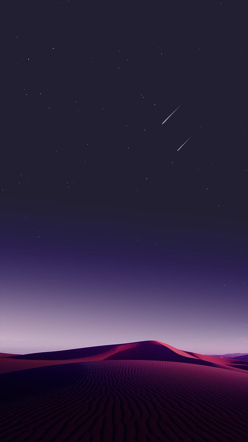 Minimalistyczny pustynny iPhone, minimalistyczny telefon na niebie Tapeta na telefon HD