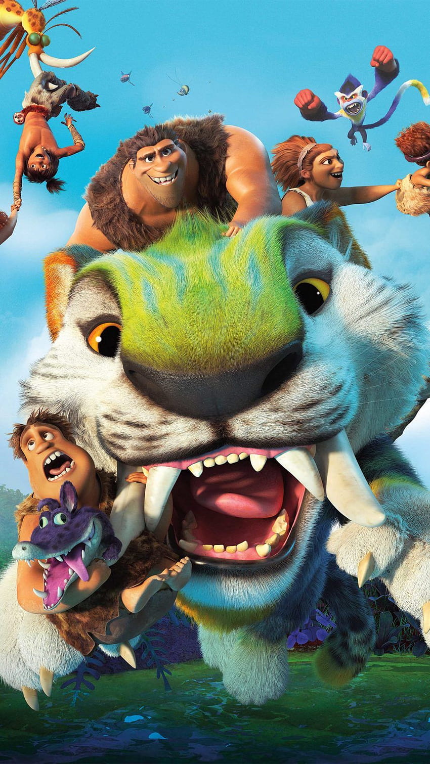 The Croods: A New Age 2020 Poster Ultra Mobile, mobile cartoon HD phone wallpaper