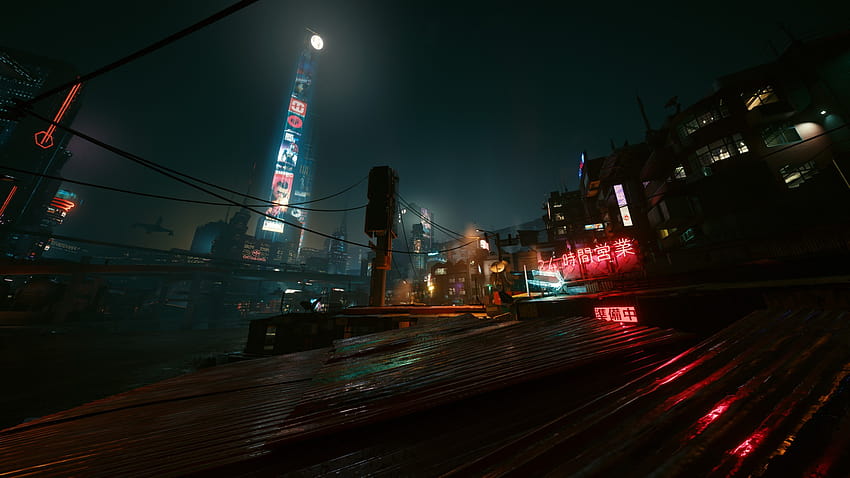 : Cyberpunk 2077, noche, videojuegos, captura de , cyberpunk, ciudad 1920x1080, ciudad de noche cyberpunk fondo de pantalla