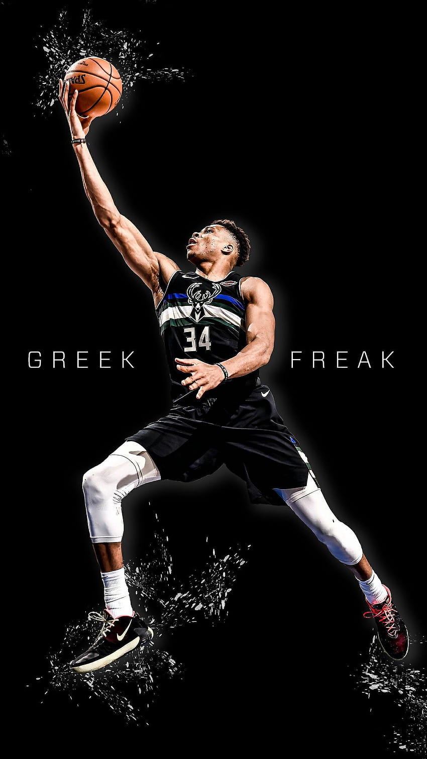 Giannis Antetokounmpo, griechischer Freak HD-Handy-Hintergrundbild