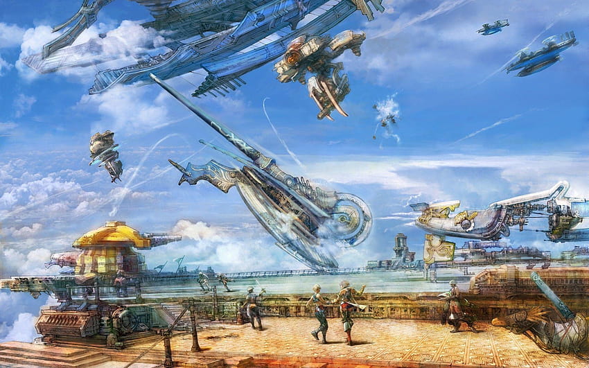 Final fantasy xii vaan airship vehicles, ffxii HD wallpaper