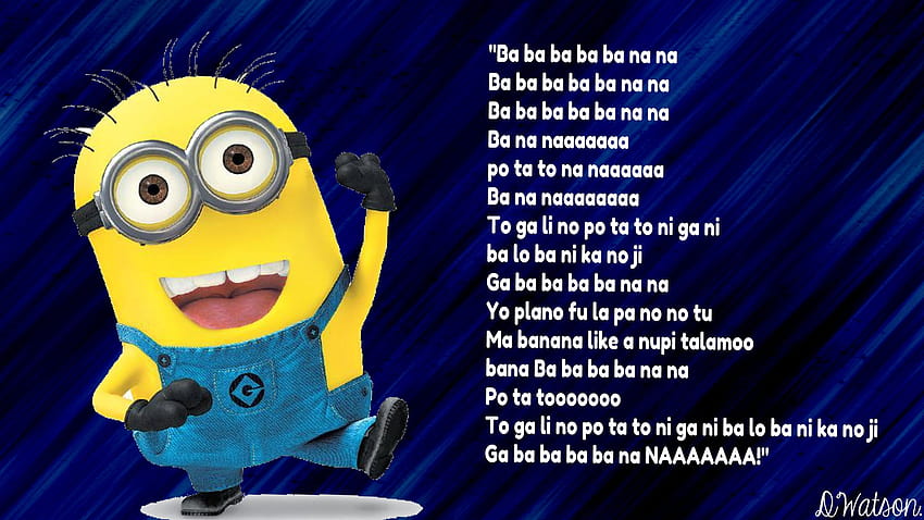 bananananananananananaa minion quote View [2560x1440] for your , Mobile & Tablet, minions quotes HD wallpaper