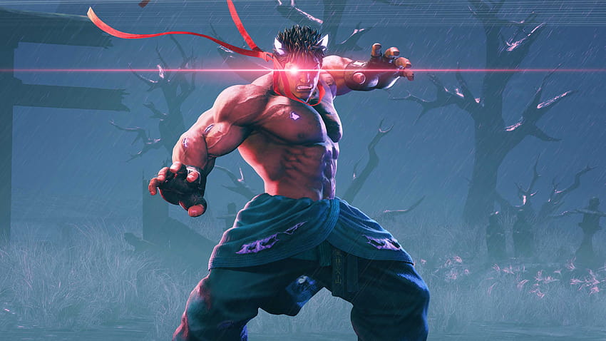 Kage Street Fighter 5 Evil Ryu, lutador de rua ryu papel de parede HD