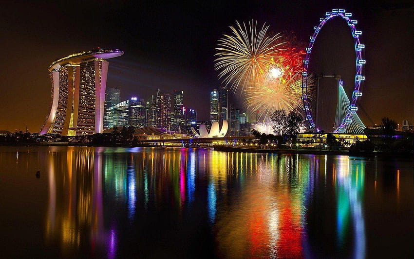 52 Marina Bay Sands, singapore HD wallpaper