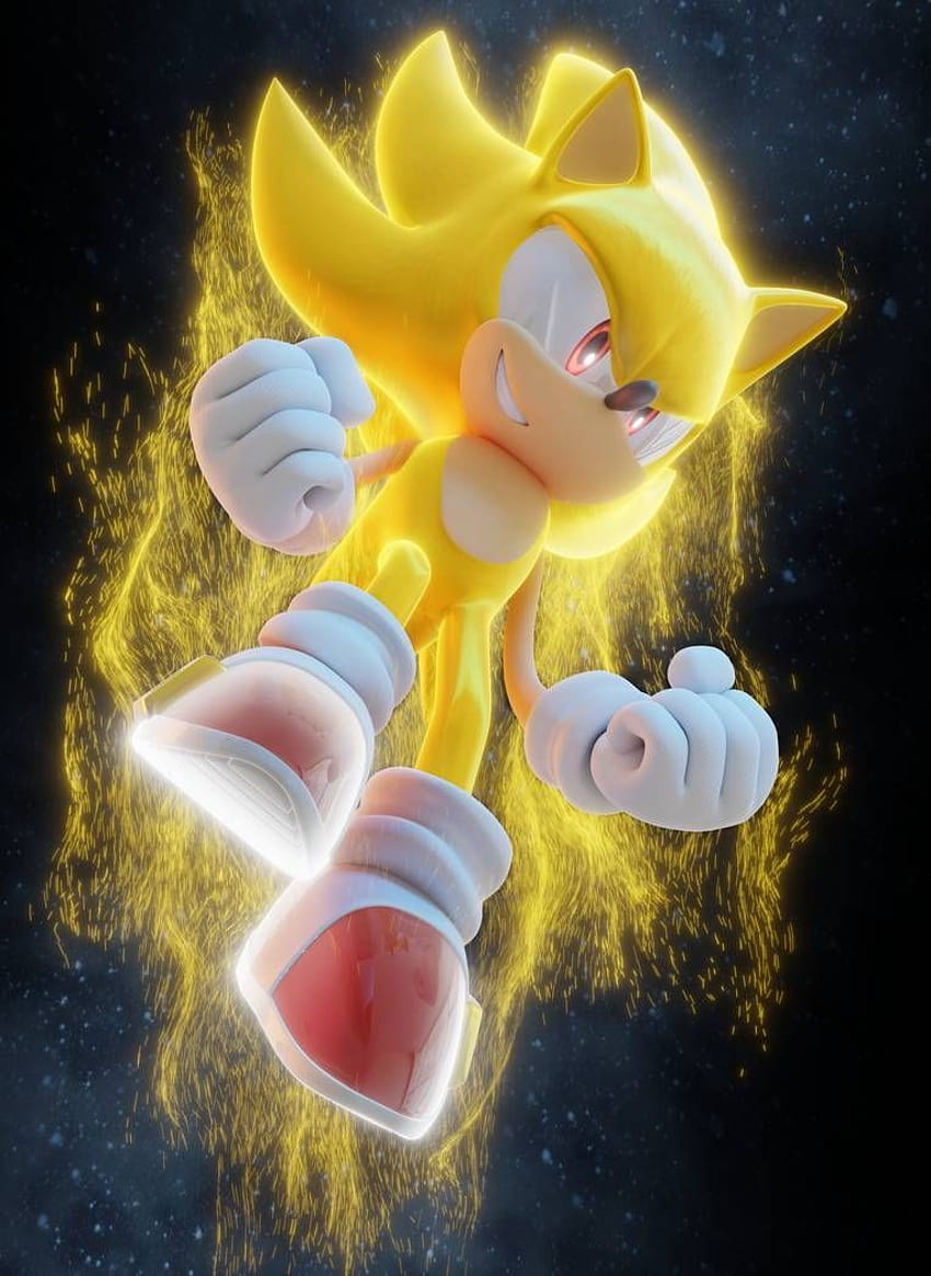 1125x2436 Super Sonic The Hedgehog Iphone XSIphone 10Iphone X HD 4k  Wallpapers Images Backgrounds Photos and Pictures