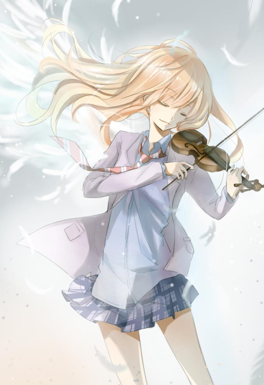 1125x2436 Shigatsu Wa Kimi No Uso Playing Violin Iphone XS,Iphone 10,Iphone  X HD 4k Wallpapers, Images, Backgrounds, Photos and Pictures