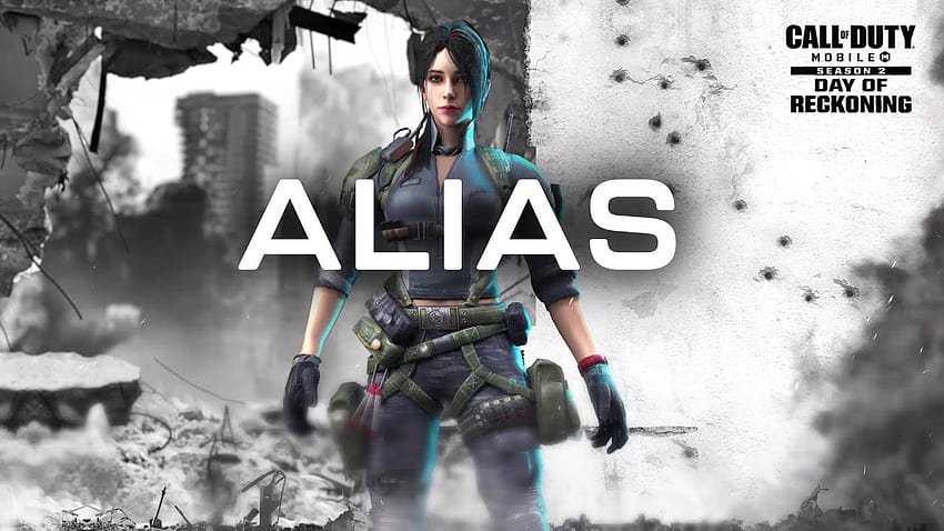 New Alias wallpaper  even tho shes missing that iconic red dyed hair I  hope theyll fix it in future   rCallOfDutyMobile