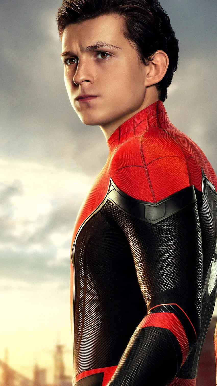 2160x3840 Tom Holland comme Peter Parker Spider Man loin de, peter parker tom holland Fond d'écran de téléphone HD
