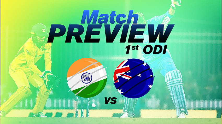 Spielvorschau: Indien gegen Australien, 1. ODI HD-Hintergrundbild
