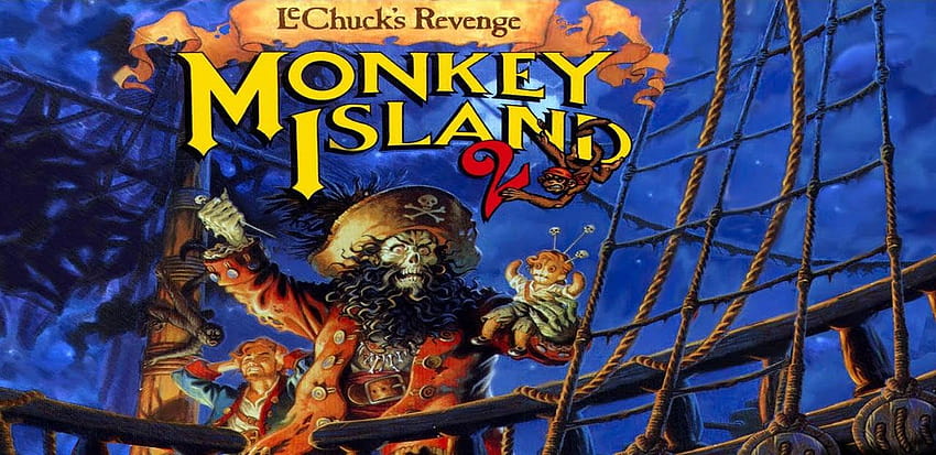 El secreto de la isla de los monos 2: La venganza de LeChuck, la venganza de los lechucks de la isla de los monos 2 fondo de pantalla