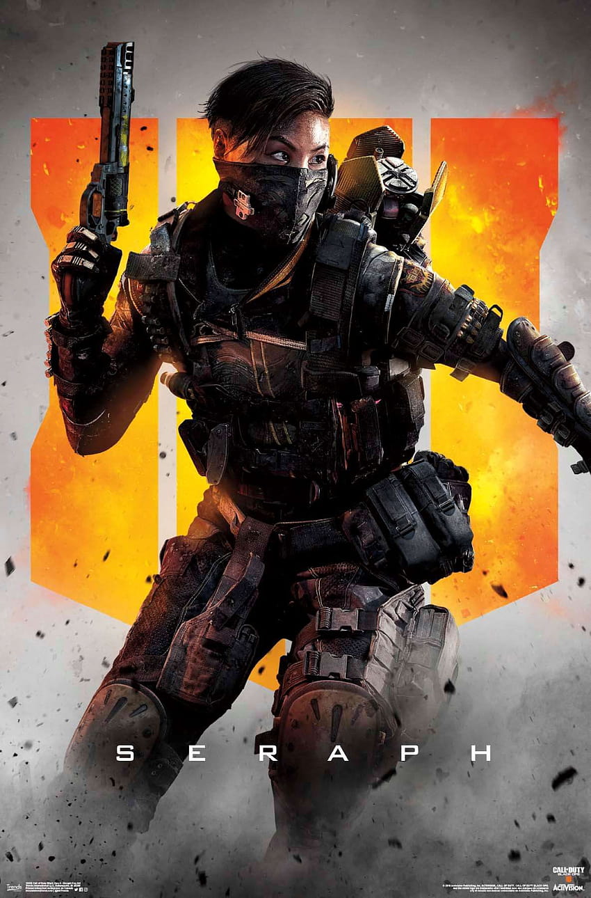Call of Duty: Black Ops 4, call of duty mobile character HD phone wallpaper