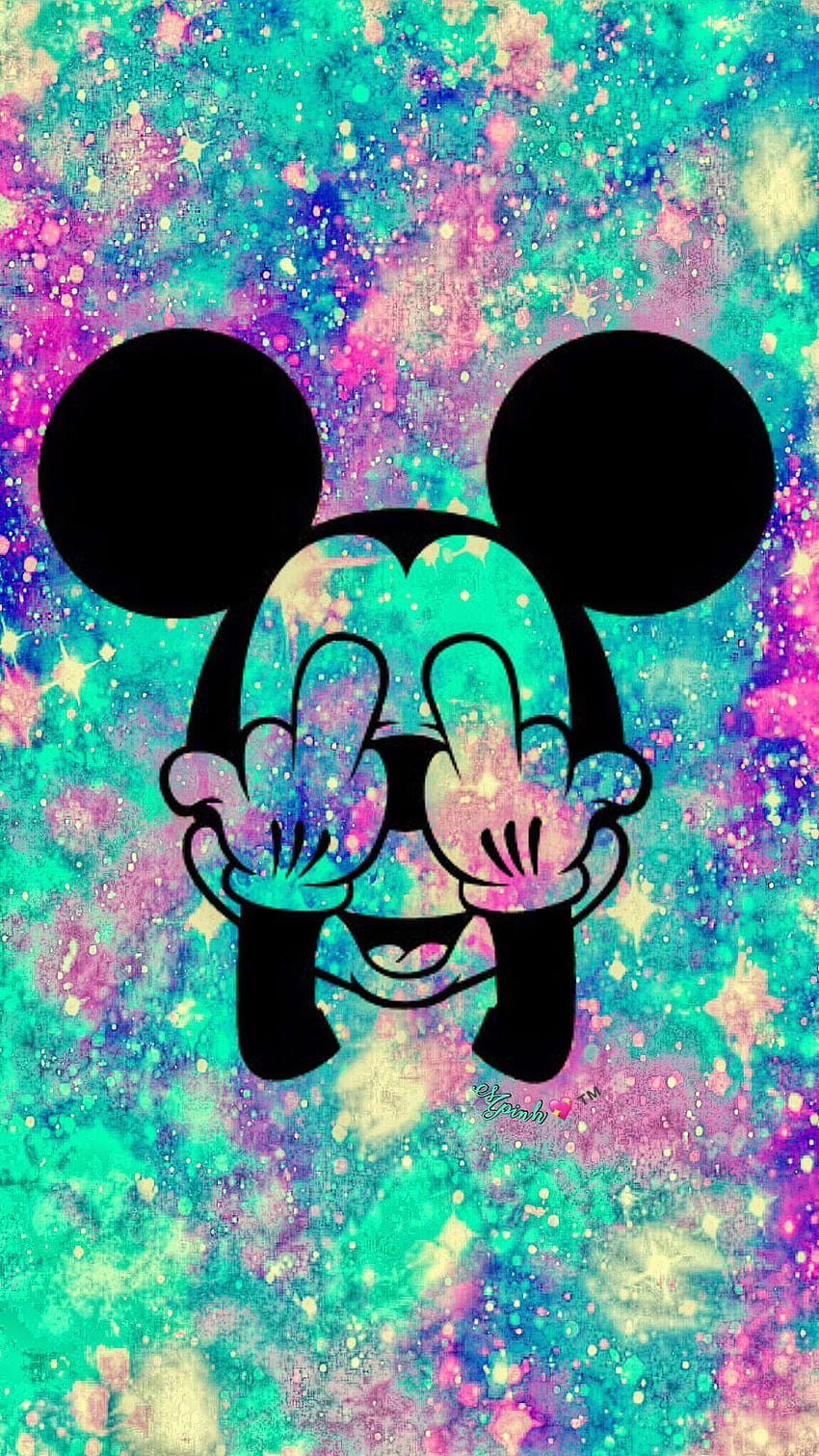 Mickey Mouse Dope Galaxy, gangster mickey mouse HD phone wallpaper