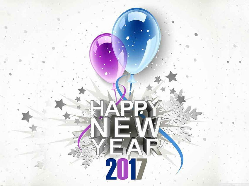 60 Most Beautiful New Year 2017 Wish, new years 2017 HD wallpaper