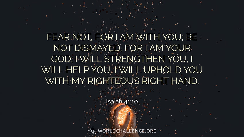 Jesaja 41:10 HD-Hintergrundbild