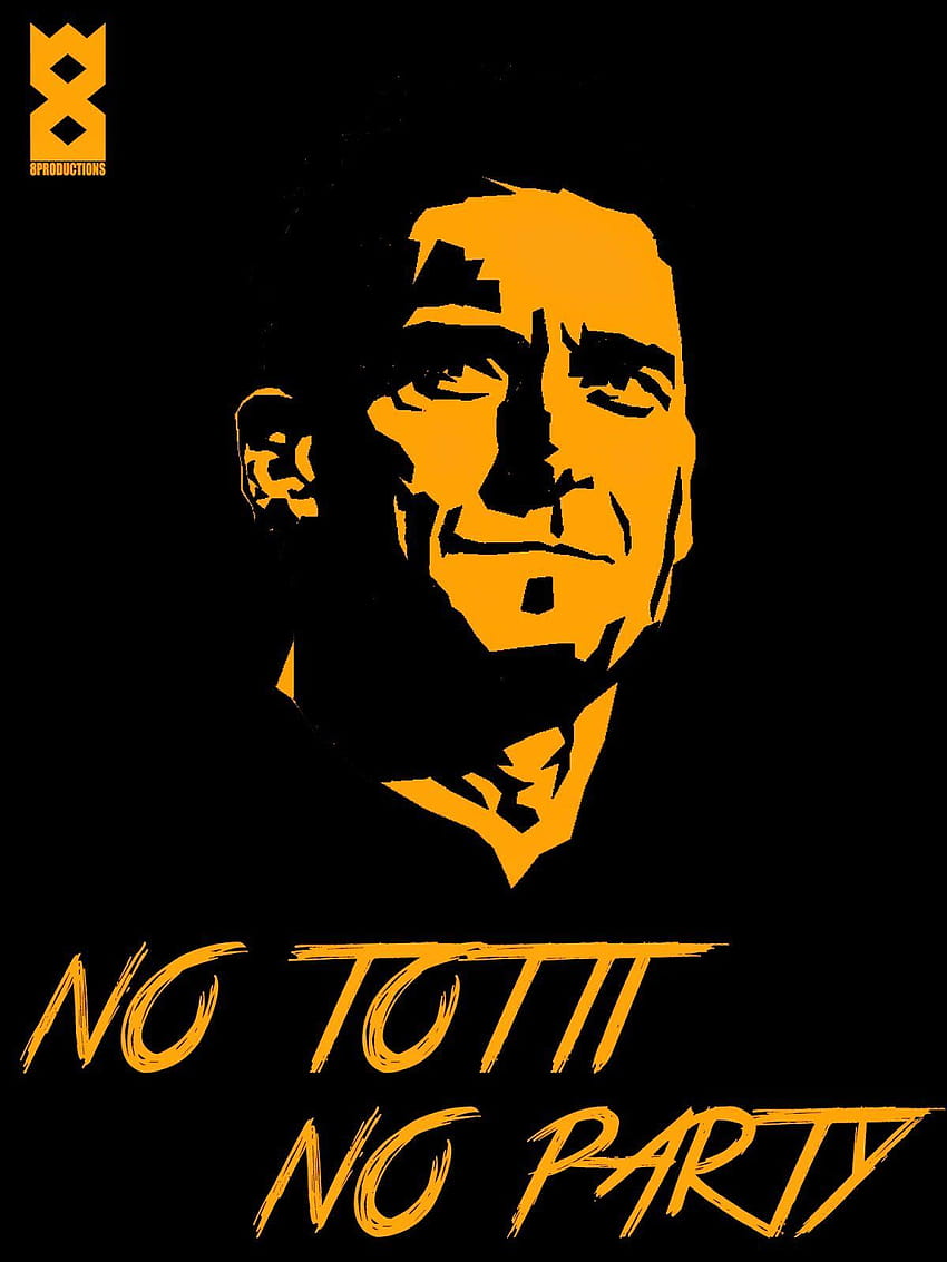 8 Producciones: Francesco Totti fondo de pantalla del teléfono