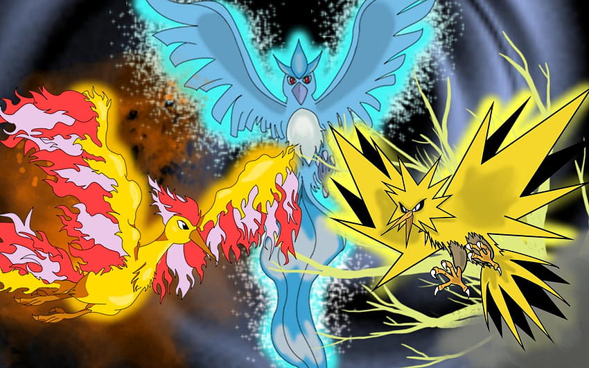 Todos los Pokémon legendarios, Pokémon legendarios épicos. fondo de pantalla