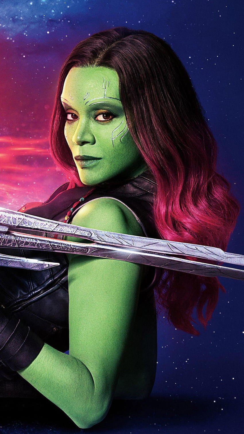 Gamora Guardians Of The Galaxy Vol 2 Cast 10k HD phone wallpaper