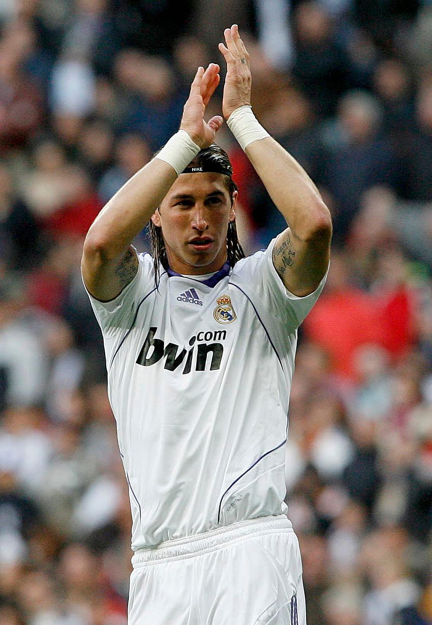 Sergio Ramos Fútbol, ​​ fondo de pantalla del teléfono