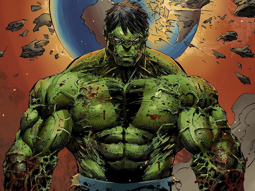 Hulk Of Marvel Comics Artwork, world breaker hulk HD wallpaper