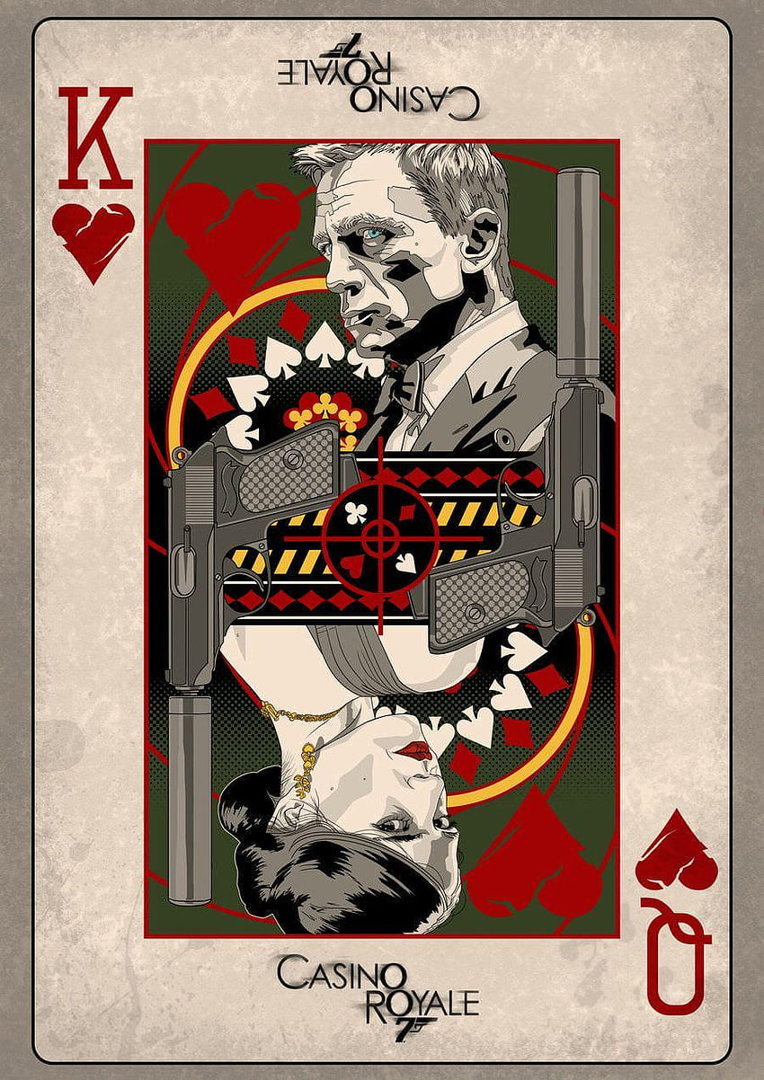 James Bond Casino Royale, james bond art HD phone wallpaper