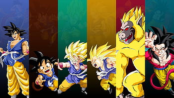 Son Goku Dragon Ball GT Colorido by MilerDesenhosDrawings -- Fur