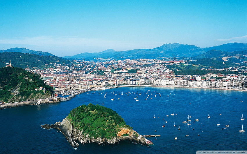 View of San Sebastián, Spain ❤ for Ultra HD wallpaper