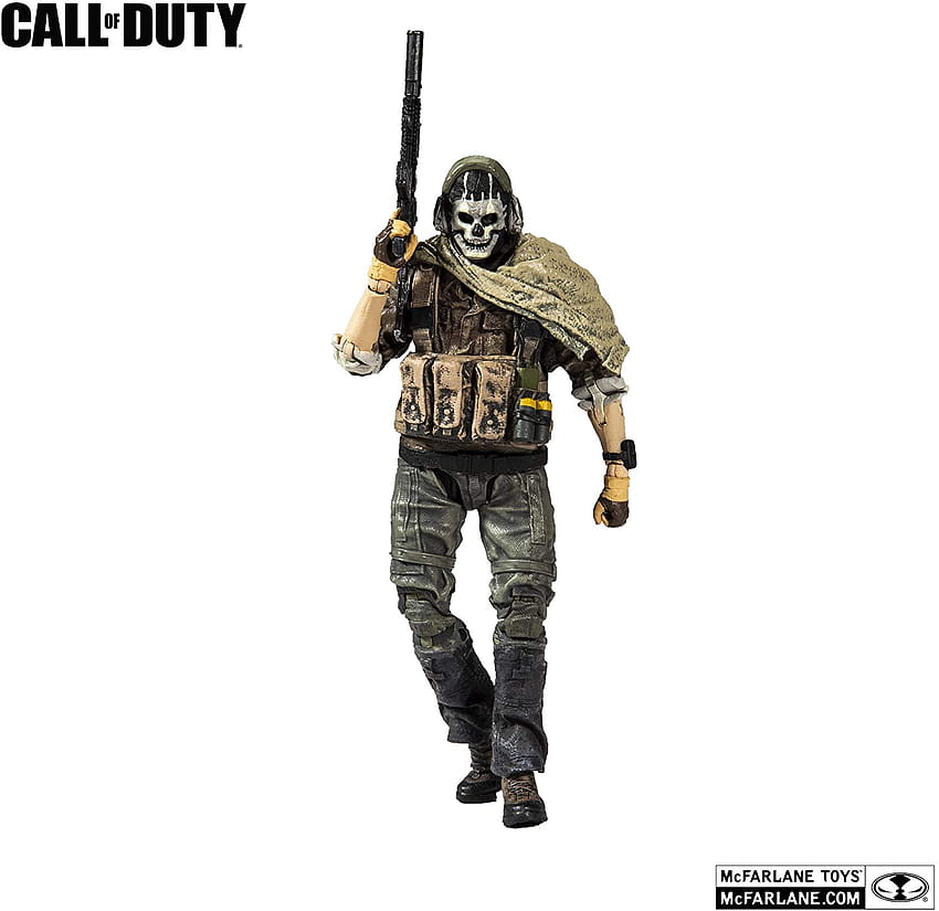 McFarlane Toys Call of Duty Ghost 2 Action Figure: Toys & Games, ghost jawbone HD wallpaper
