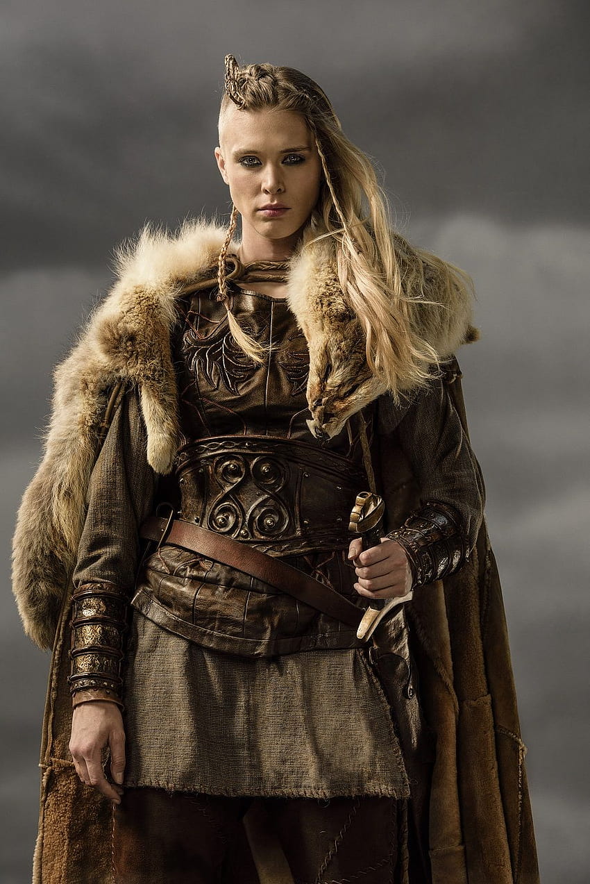 Vikings' Gaia Weiss, 'Outlander' 시즌 2 합류 HD 전화 배경 화면