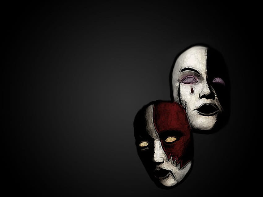 Gesicht, Weiß, Schwarz, einfacher Hintergrund, Rot, Kunstwerk, Maske, Schädel, Kleidung, Kopf, KUNST, Farbe, Dunkelheit, Kopfbedeckung, Kostüm, Computer, Maske, Pantomime » Hochwertige Wände HD-Hintergrundbild