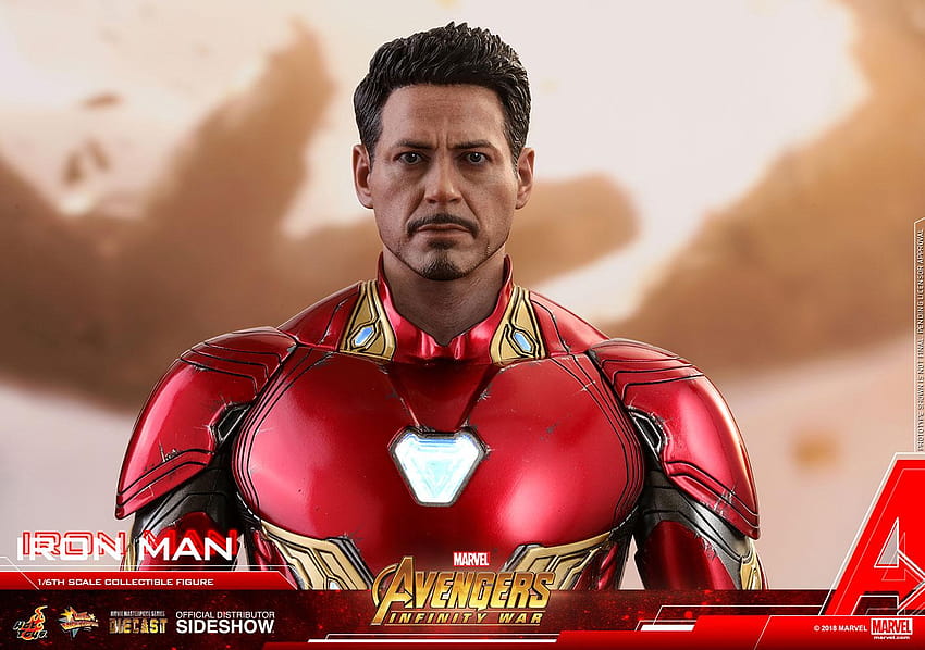 Marvel Iron Man Sixth Scale Figure by Hot Toys, tony stark beard HD wallpaper