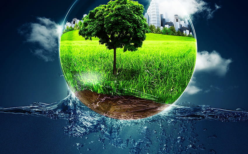 Environmental Science, green environment HD wallpaper