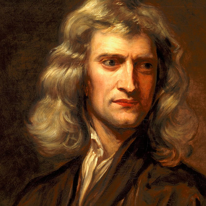 Isaac Newton veränderte die Welt während der Quarantäne vor der Pest, Sir Isaac Newton HD-Handy-Hintergrundbild