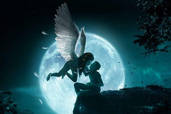 Demons and angels in love HD wallpapers | Pxfuel