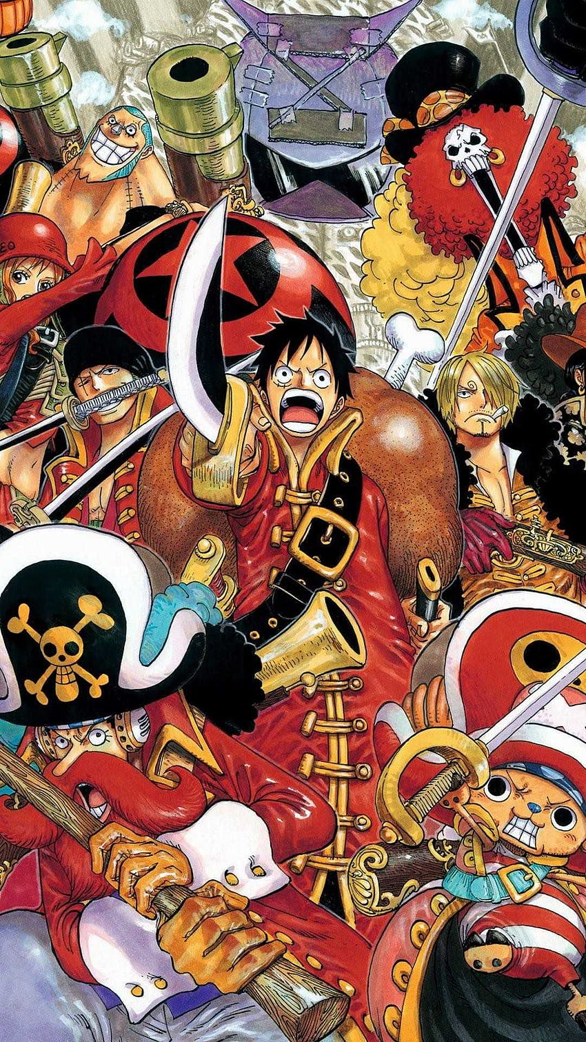 One Piece Iphone, one piece red aesthetic HD phone wallpaper