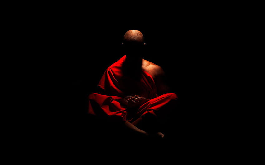 Monaco Zen, monaco buddista Sfondo HD