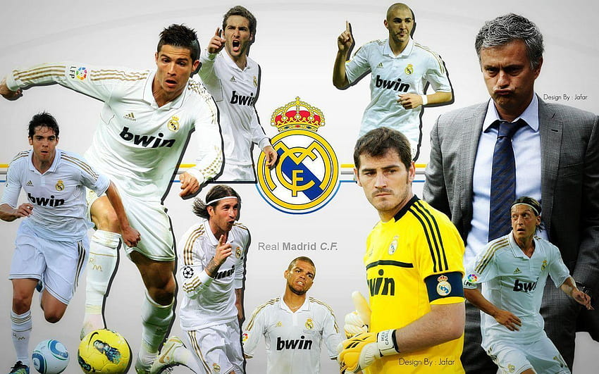 Real Madrid Vs Barcelona Group, real madrid squad HD wallpaper