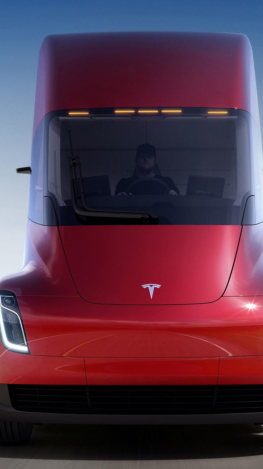 Tesla Semi Truck, electric car, Cars & Bikes, tesla truck HD phone wallpaper