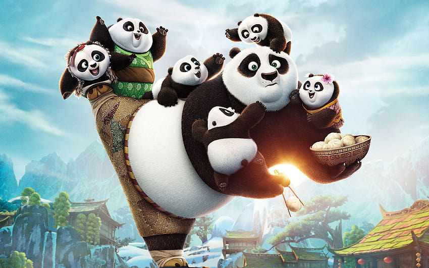 18 Kung Fu Panda 3 papel de parede HD