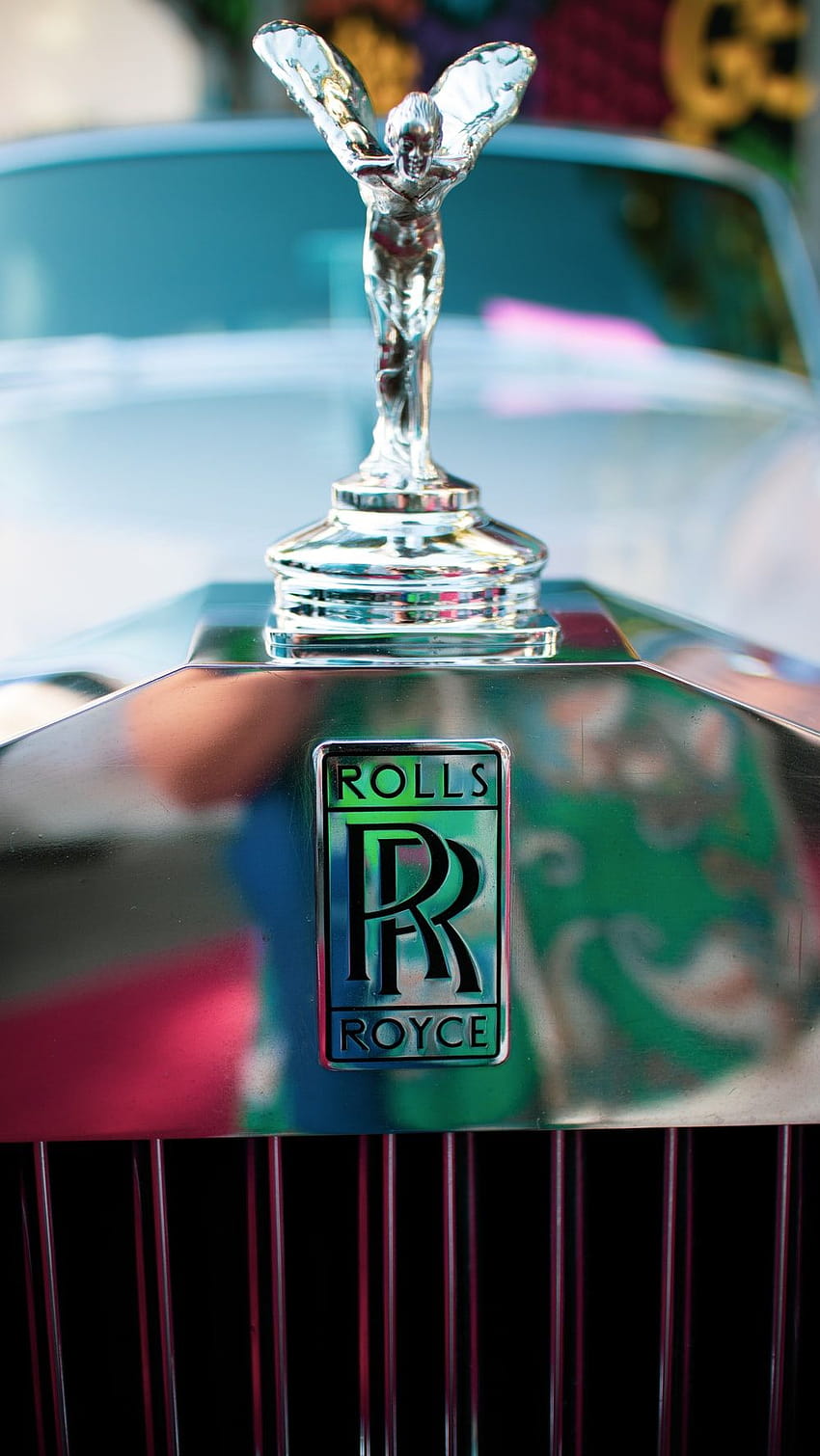 por Kristin Wilson, teléfono con el logotipo de Rolls Royce fondo de pantalla del teléfono