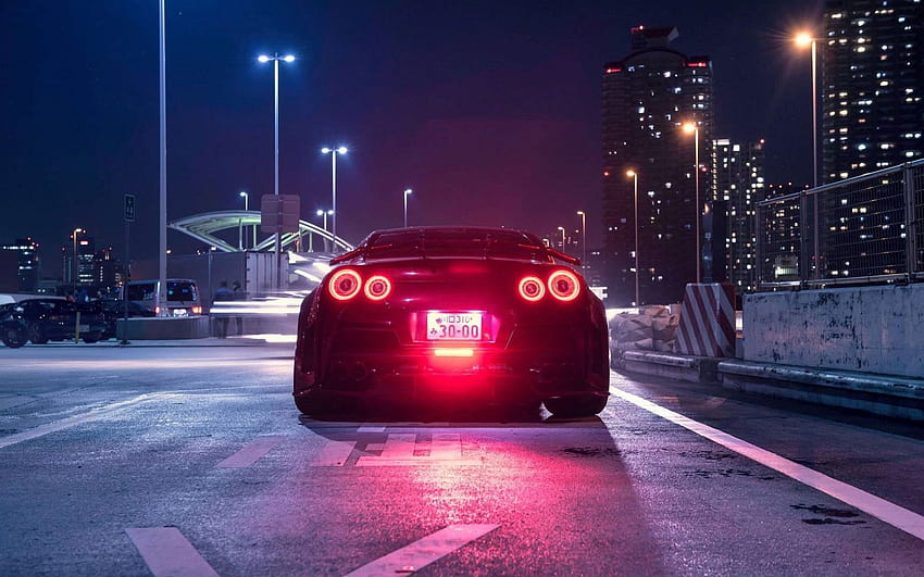 Nissan Gt R, Japanese Cars, Jdm, Night, City • For You For & Mobile, jdm tokyo HD 월페이퍼