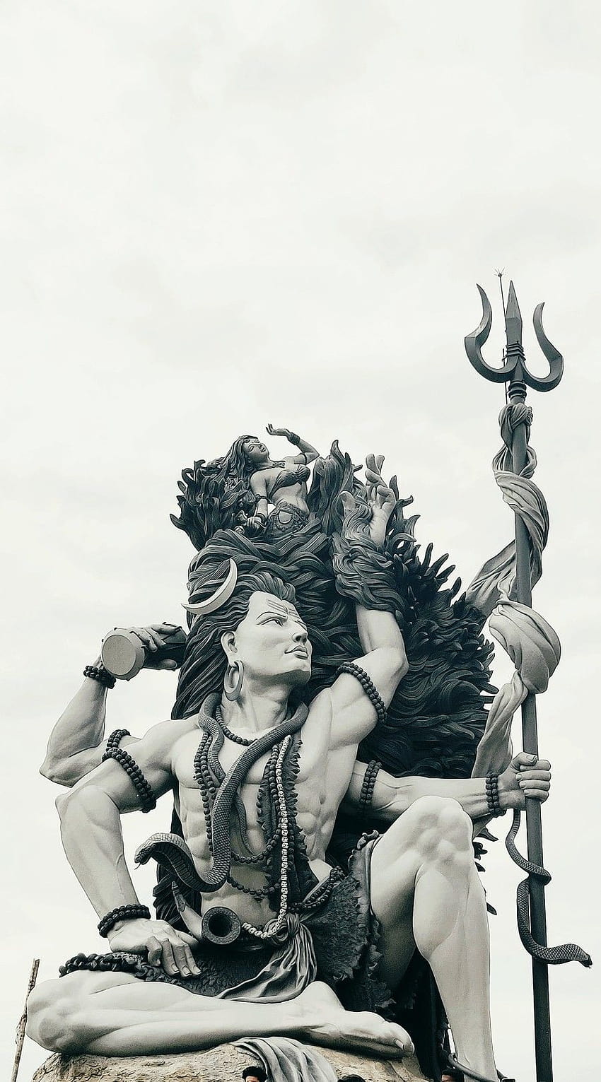 Latest Azhimala Shiva Statue HD phone wallpaper