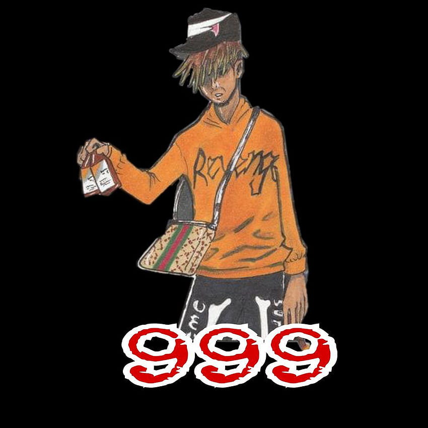 Juice Wrld juicewrld 999 hiphop, juice wrld anime HD phone wallpaper