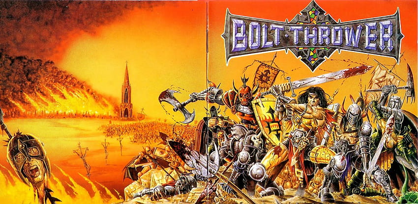 BOLT THROWER death dark fantasy thrash heavy metal artistic art bolt thrower HD wallpaper
