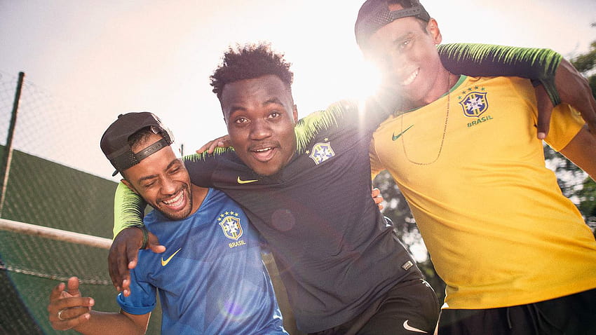 ชุดเสื้อทีมชาติบราซิลเหย้า ฟุตบอลโลก 2018 ชุดเหย้า เสื้อทีมชาติบราซิล 2018 วอลล์เปเปอร์ HD