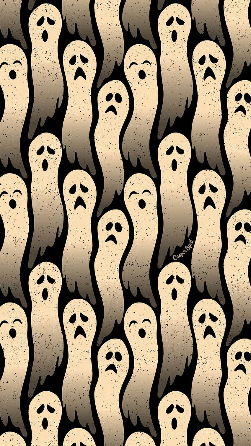 Cute Halloween Patterns posted by Christopher Johnson, cute spooky halloween HD phone wallpaper